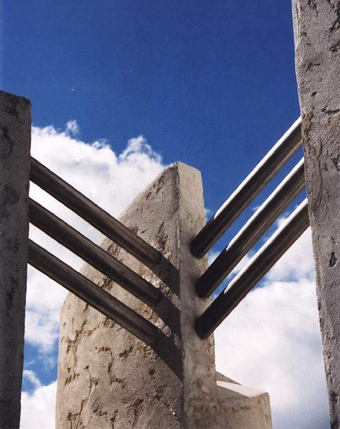 Liberty 2002 - Concrete 17 ft.high - Chateauneuf High School Argenton-sur-Creuse 36